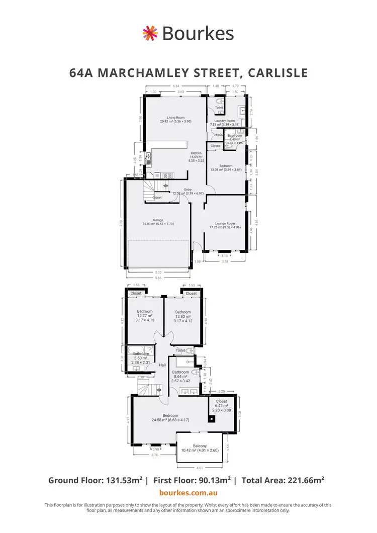 Floorplan of Homely house listing, 64a Marchamley Street, Carlisle WA 6101
