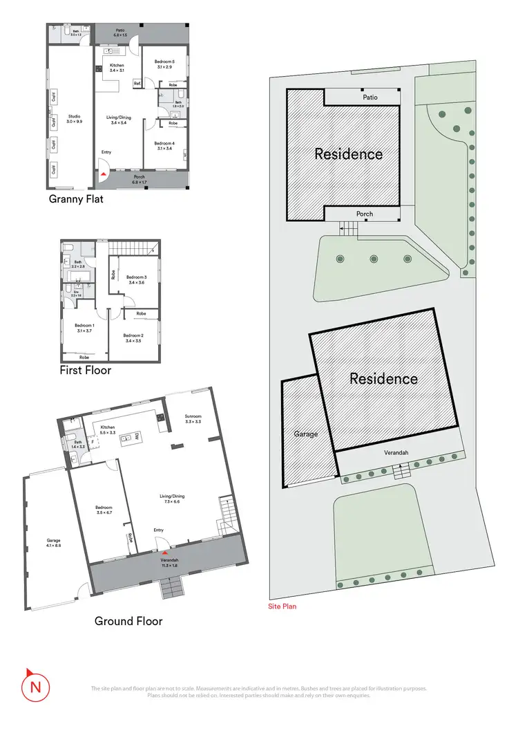 Floorplan of Homely house listing, 385 Marion Street, Georges Hall NSW 2198