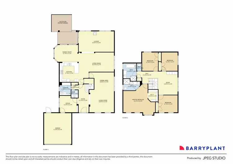 Floorplan of Homely house listing, 13 John Paul Drive, Hillside VIC 3037