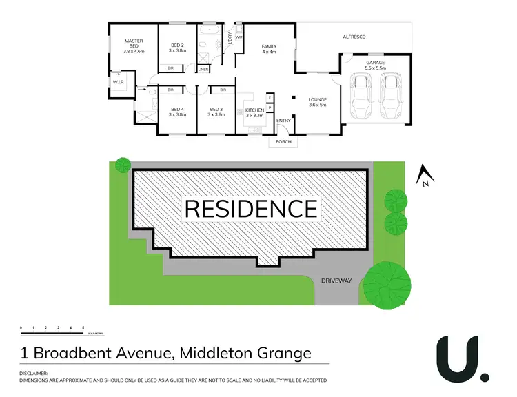 Floorplan of Homely house listing, 1 Broadbent Avenue, Middleton Grange NSW 2171