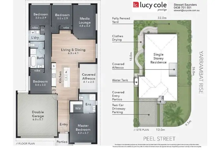 Floorplan of Homely house listing, 1 Peel Street, Upper Coomera QLD 4209