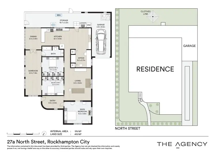 Floorplan of Homely house listing, 27A North Street, Rockhampton City QLD 4700