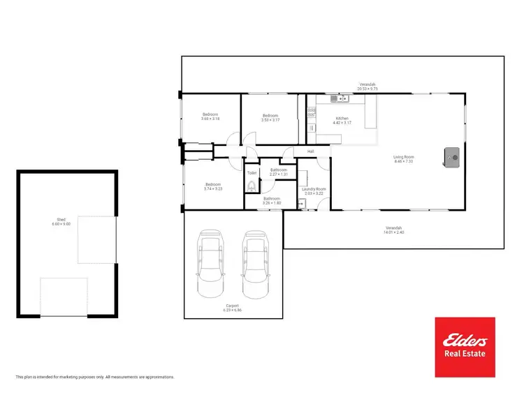 Floorplan of Homely rural property listing, 213 Myrtle Mountain Road, Wyndham NSW 2550