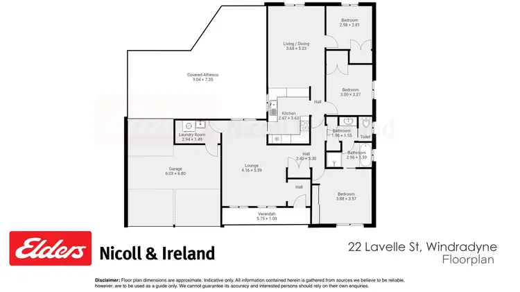 Floorplan of Homely house listing, 22 Lavelle Street, Windradyne NSW 2795