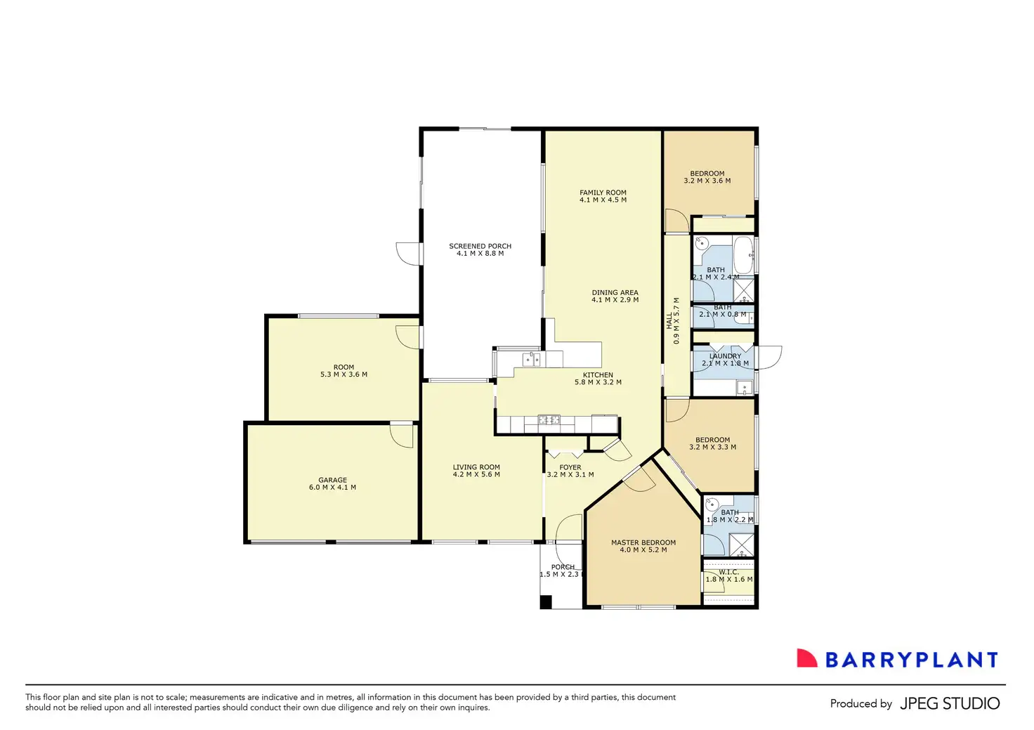 Floorplan of Homely house listing, 58 Carbine Way, Keilor Downs VIC 3038
