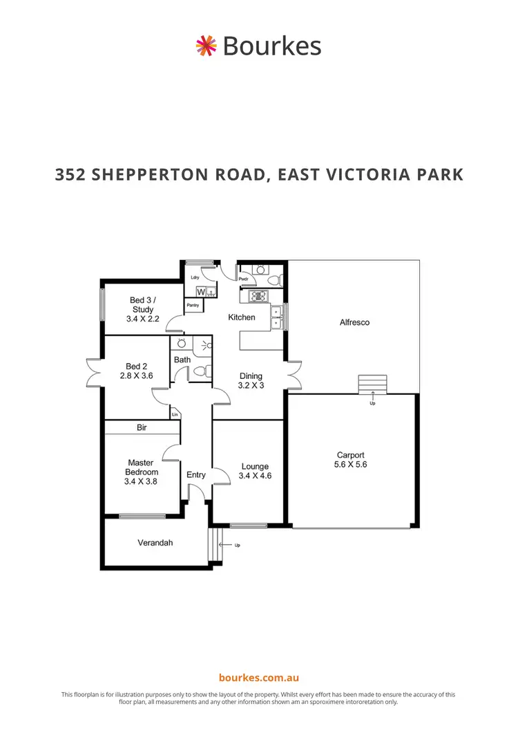 Floorplan of Homely house listing, 352 Shepperton Road, East Victoria Park WA 6101