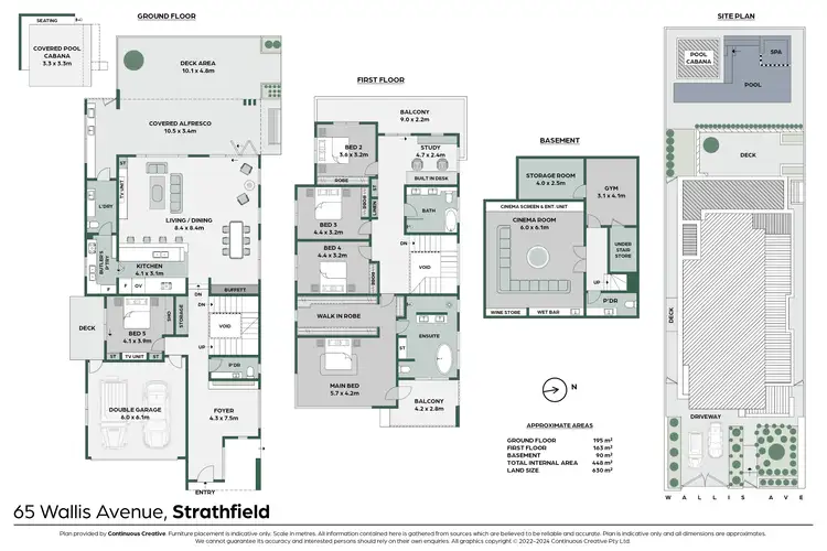 Floorplan of Homely house listing, 65 Wallis Avenue, Strathfield NSW 2135