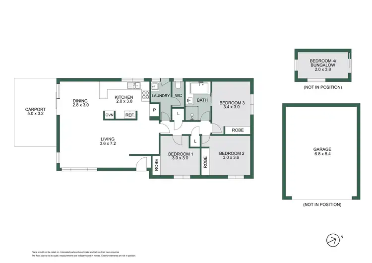 Floorplan of Homely house listing, 125 Austin Avenue, Mccrae VIC 3938