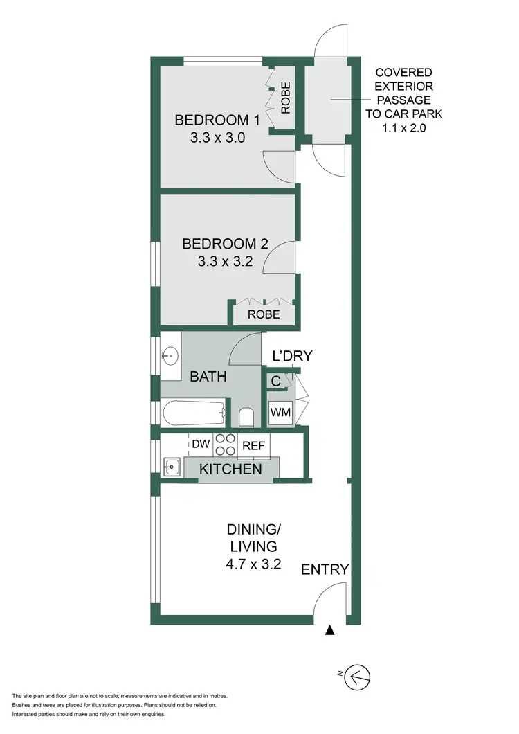 Floorplan of Homely apartment listing, 7/289 Arden Street, Coogee NSW 2034