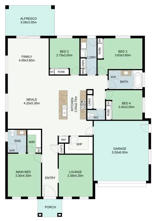 Floorplan of Homely house listing, Address available on request