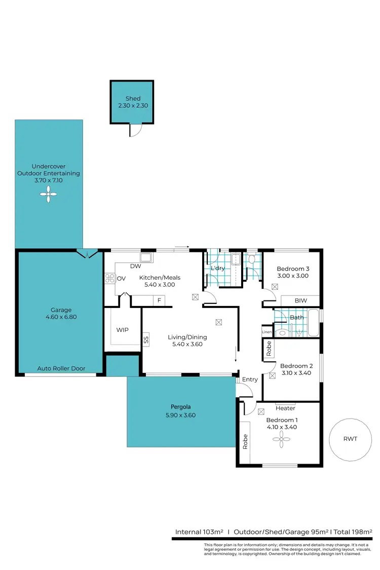 Floorplan of Homely house listing, 10 Gretel Crescent, Hallett Cove SA 5158