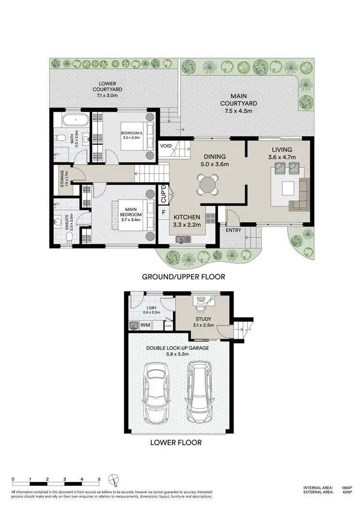 Floorplan of Homely townhouse listing, 6/16-18 Jacaranda Road, Caringbah NSW 2229