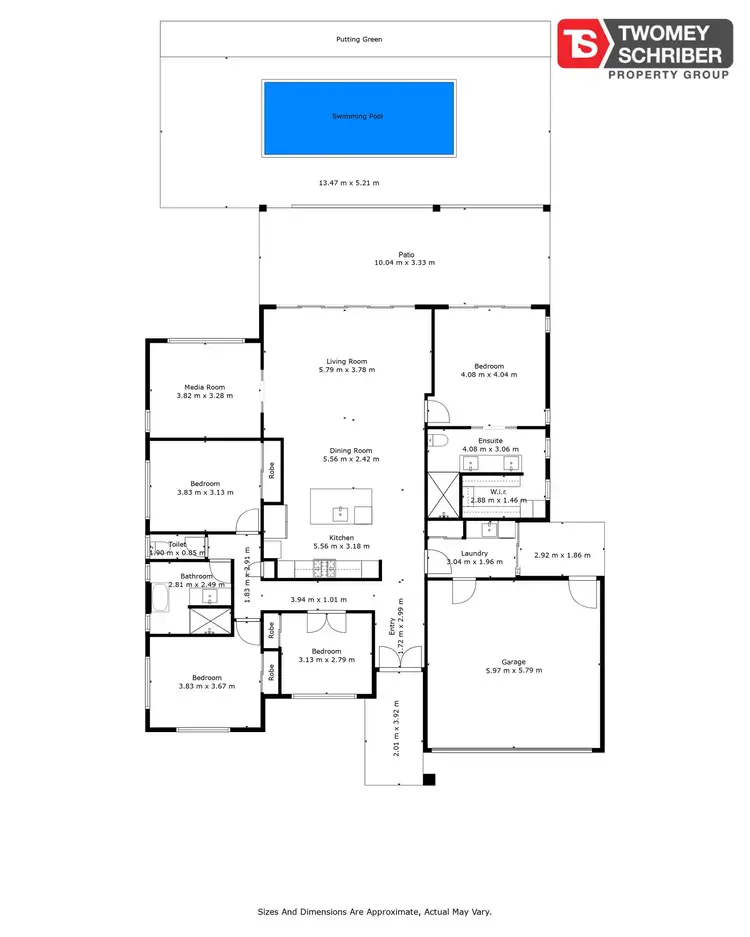 Floorplan of Homely house listing, 17 Aurelia Road, Palm Cove QLD 4879
