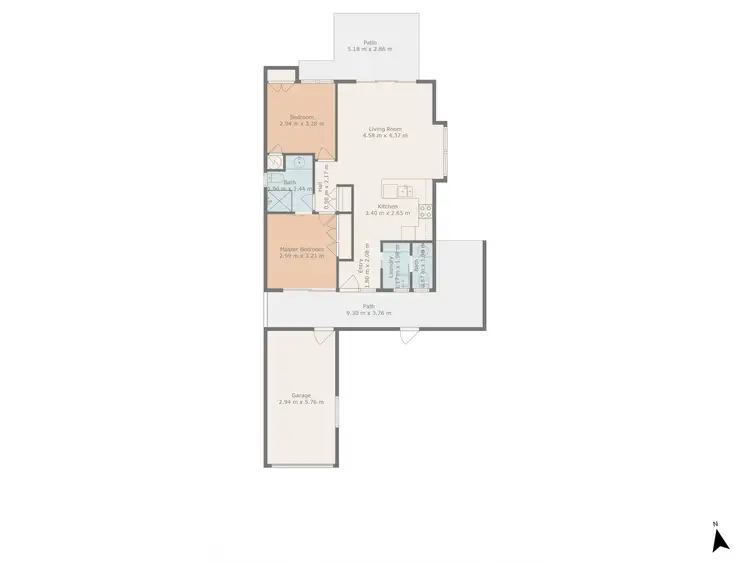 Floorplan of Homely unit listing, 7/39 Campbell Street, Emerald QLD 4720
