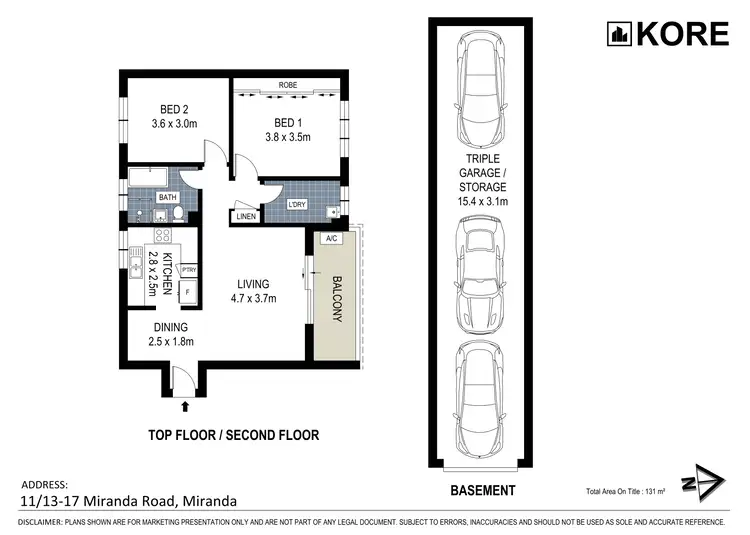 Floorplan of Homely unit listing, 11/13-17 Miranda Road, Miranda NSW 2228