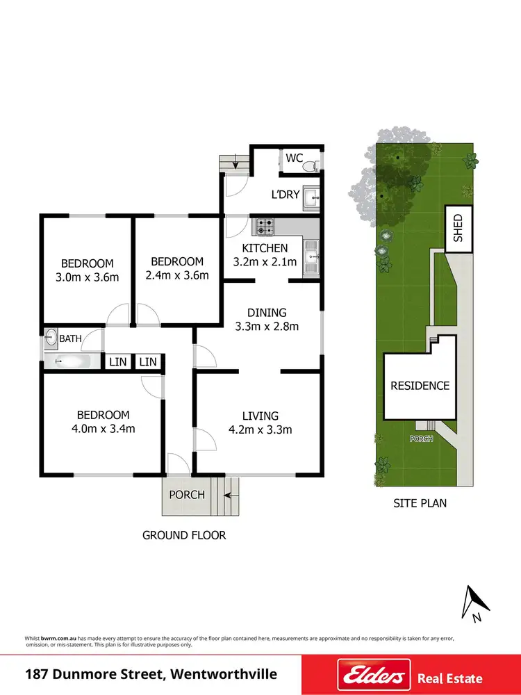 Floorplan of Homely house listing, 187 Dunmore Street, Wentworthville NSW 2145