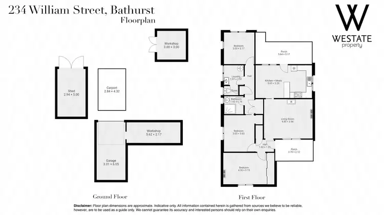 Floorplan of Homely house listing, 234 William Street, Bathurst NSW 2795
