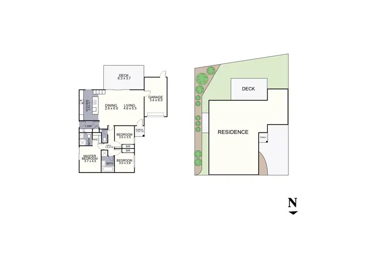 Floorplan of Homely house listing, 77A Diane Crescent, Croydon VIC 3136