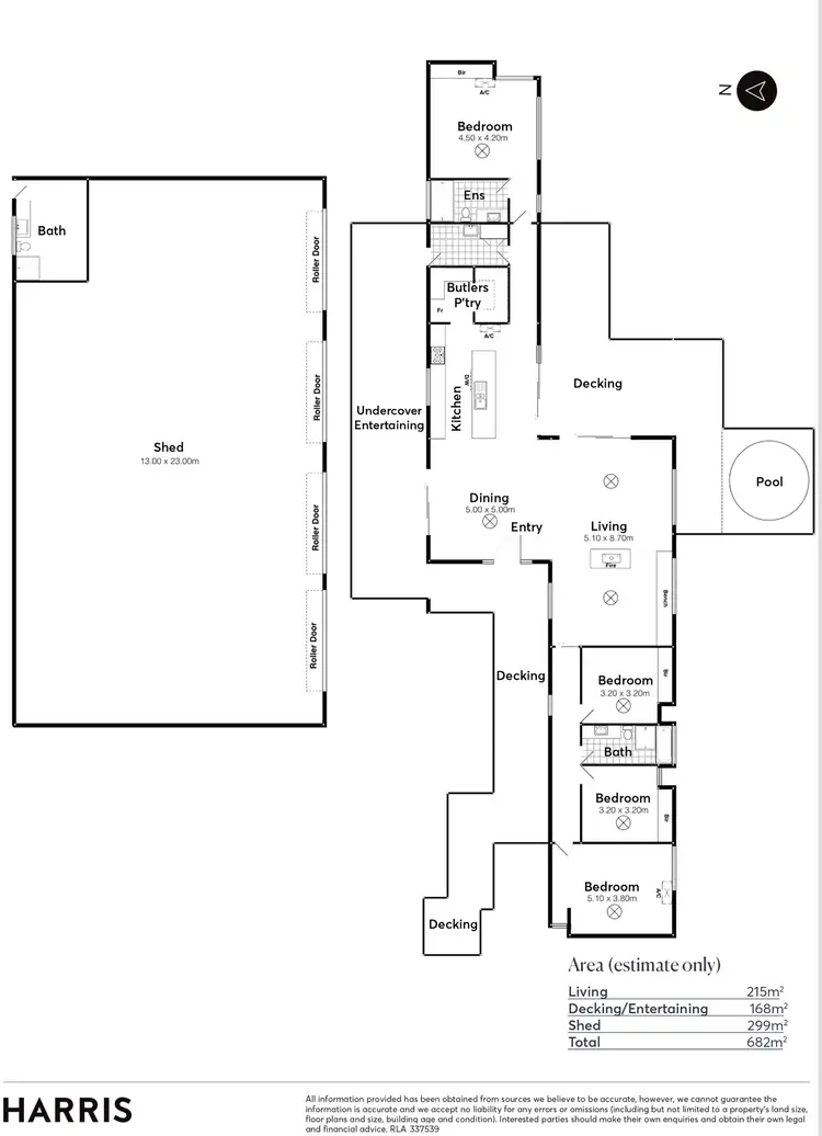 Floorplan of Homely rural property listing, 241 Fishery Beach Road, Cape Jervis SA 5204