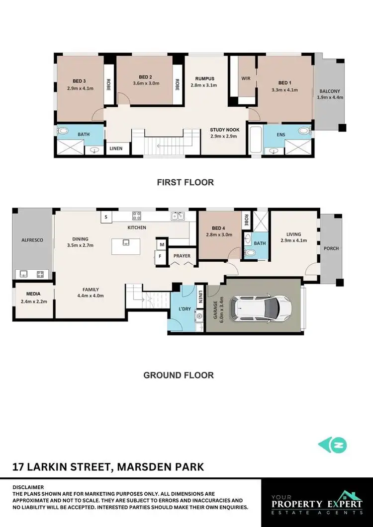 Floorplan of Homely house listing, 17 Larkin Street, Marsden Park NSW 2765