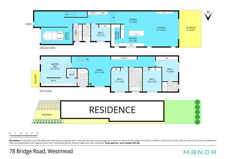 Floorplan of Homely house listing, 78A Bridge Road, Westmead NSW 2145