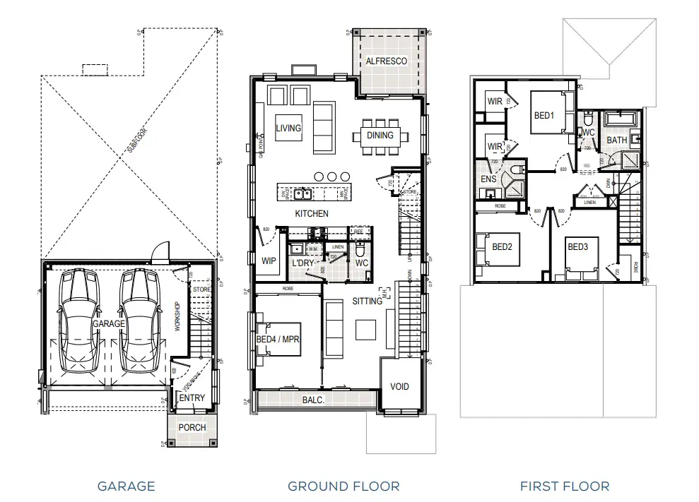 Floorplan of Homely house listing, Address available on request
