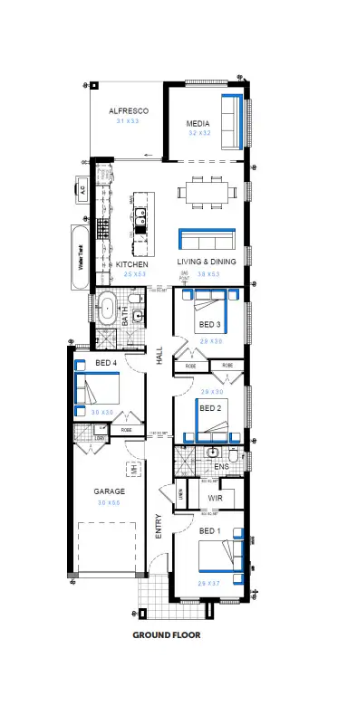 Floorplan of Homely house listing, Address available on request