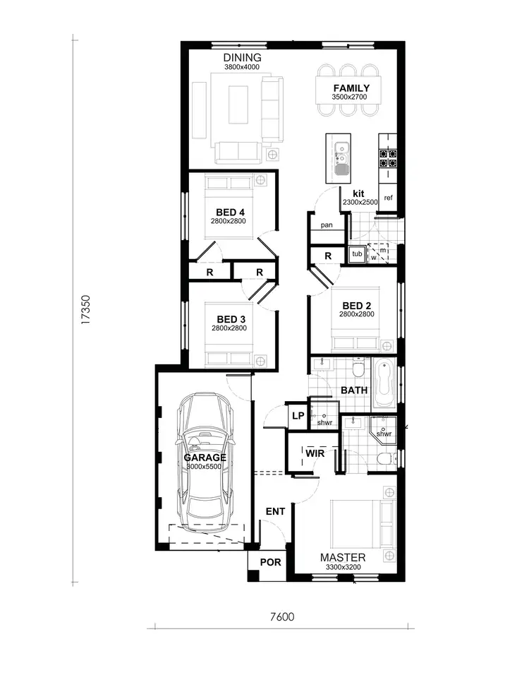 Floorplan of Homely house listing, Address available on request