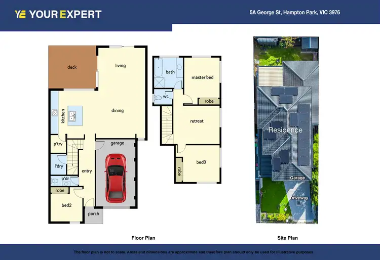 Floorplan of Homely house listing, 5A George Street, Hampton Park VIC 3976
