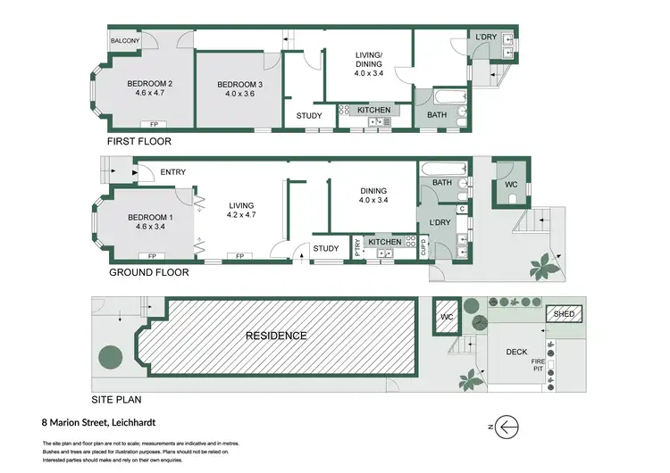 Floorplan of Homely house listing, 8 Marion Street, Leichhardt NSW 2040