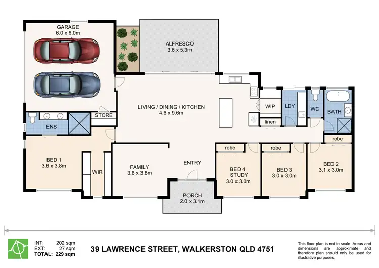 Floorplan of Homely house listing, 39 Lawrence Street, Walkerston QLD 4751