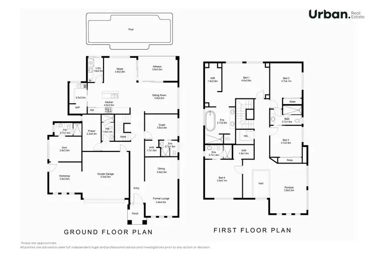 Floorplan of Homely house listing, 9 Brooklime Crescent, Denham Court NSW 2565