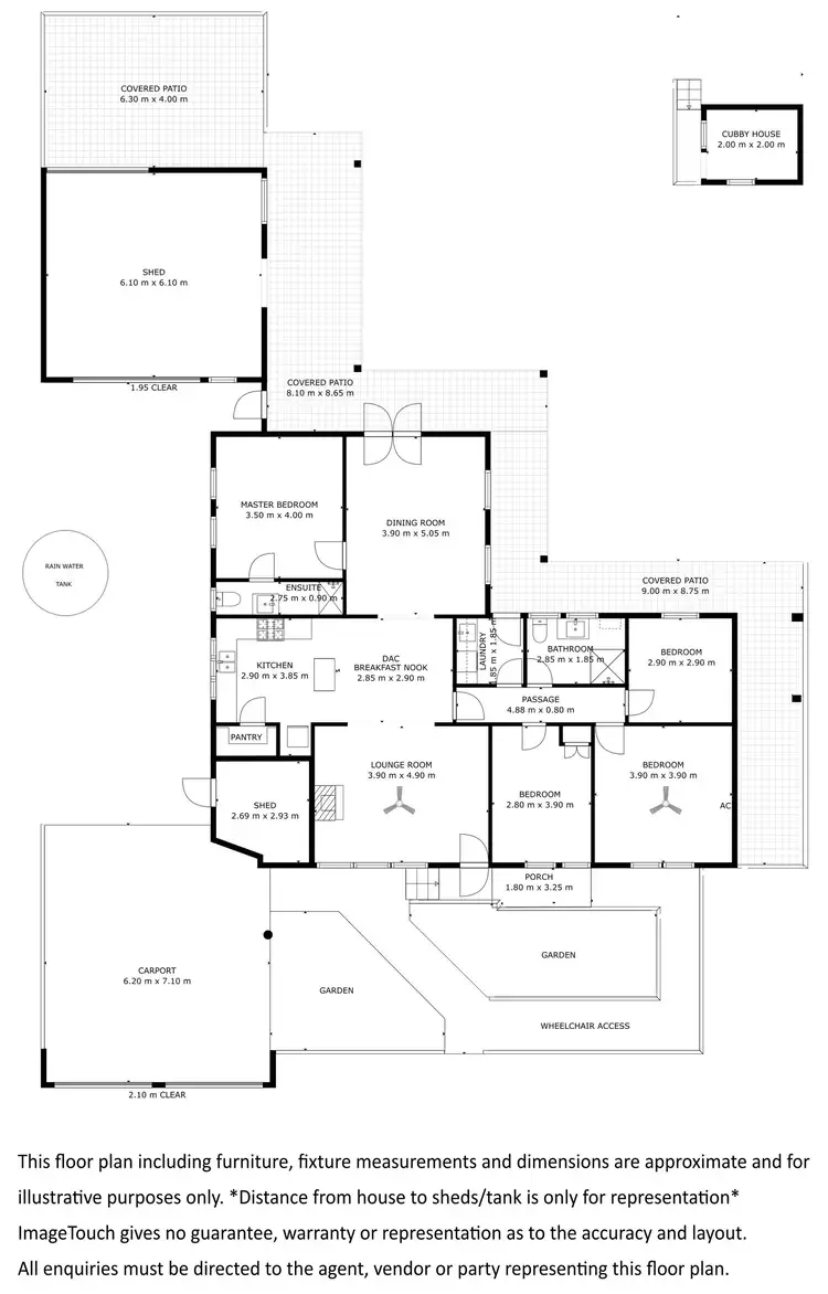 Floorplan of Homely house listing, 45 Matthew Place, Port Lincoln SA 5606