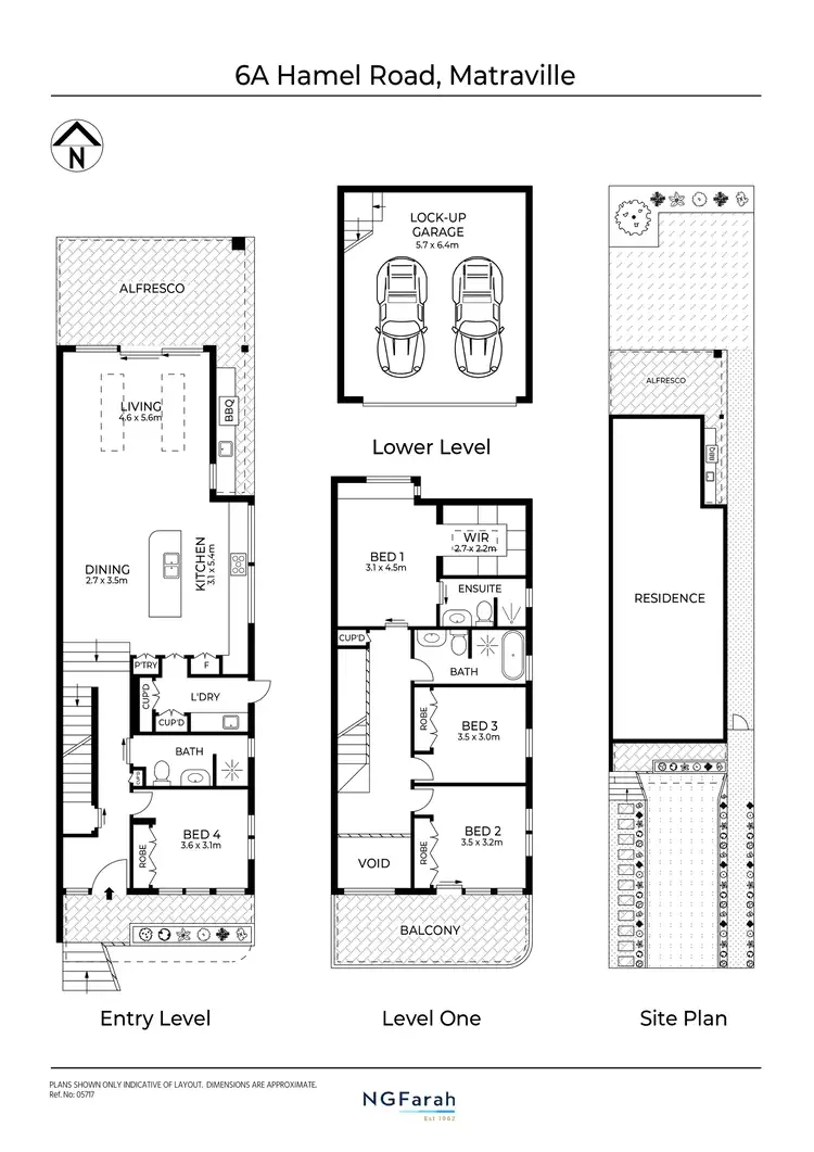 Floorplan of Homely house listing, 6a Hamel Road, Matraville NSW 2036