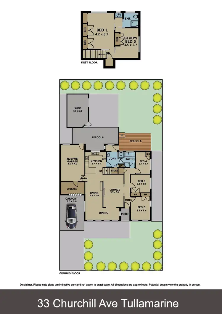 Floorplan of Homely house listing, 33 Churchill Avenue, Tullamarine VIC 3043