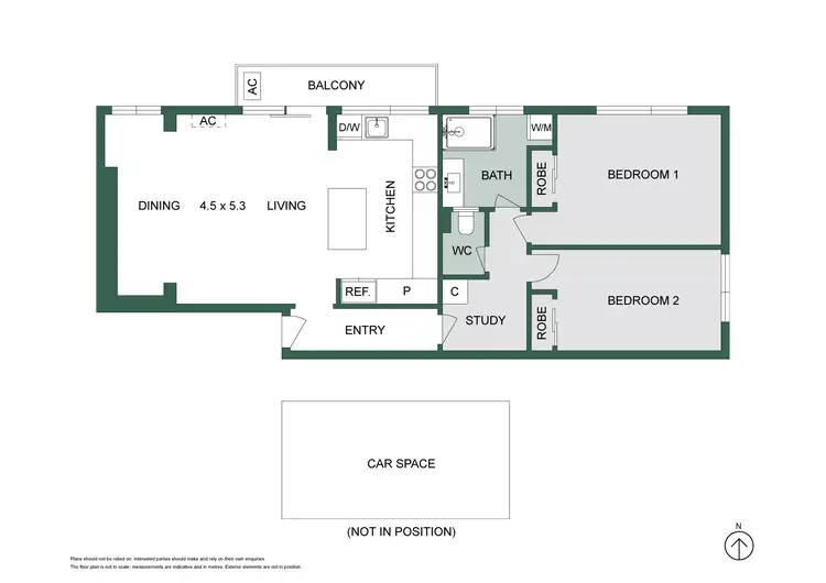 Floorplan of Homely apartment listing, 4/115 Chapel Street, St Kilda VIC 3182
