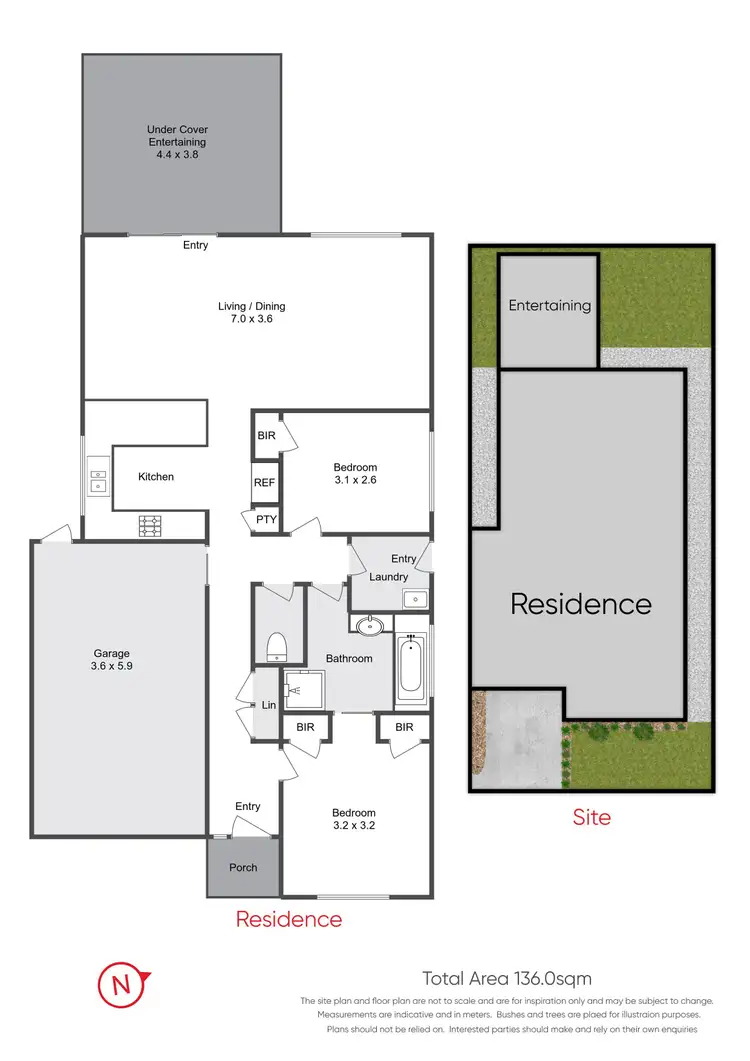 Floorplan of Homely unit listing, 6/9 Warrenwood Place, Langwarrin VIC 3910