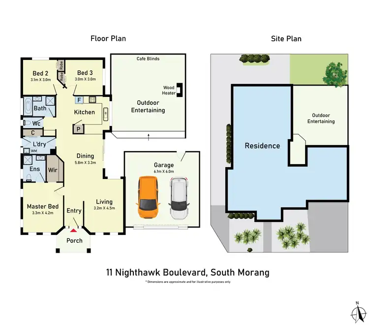 Floorplan of Homely house listing, 11 Nighthawk Boulevard, South Morang VIC 3752