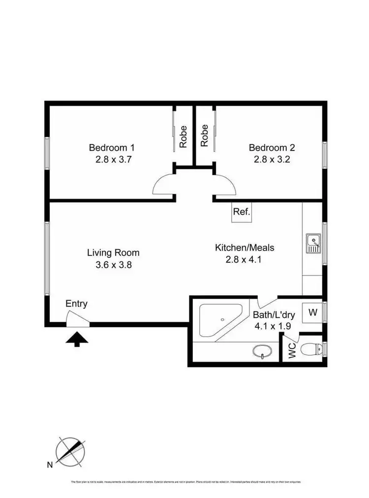 Floorplan of Homely apartment listing, 4/325 Nepean Highway, Frankston VIC 3199