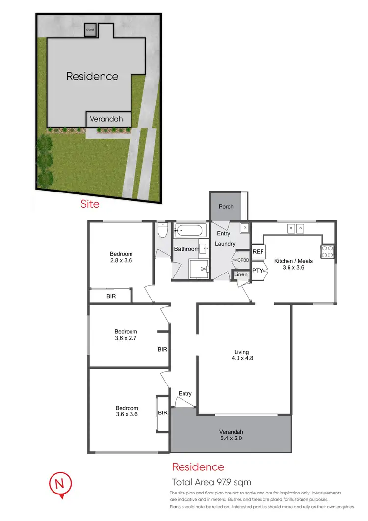 Floorplan of Homely house listing, 4 Coral Street, Frankston VIC 3199
