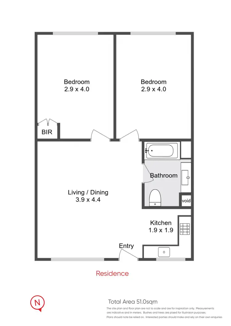 Floorplan of Homely house listing, 17/325 Nepean Highway, Frankston VIC 3199