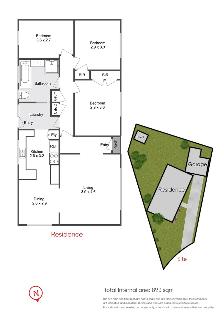 Floorplan of Homely house listing, 4 Hunter Court, Frankston VIC 3199