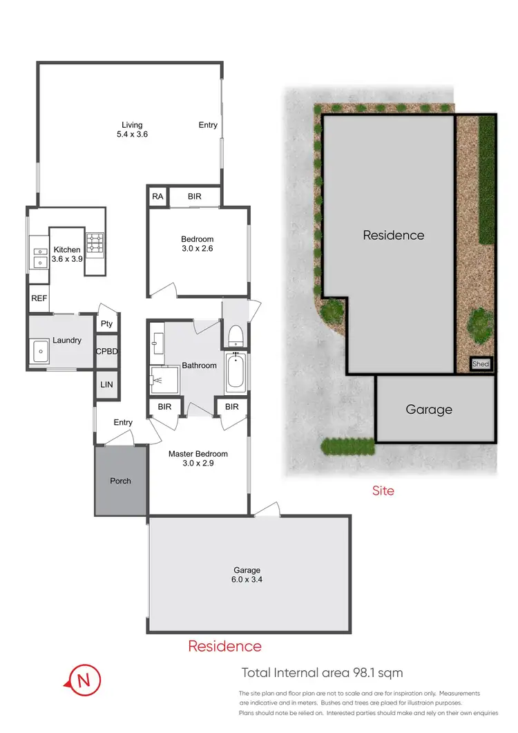 Floorplan of Homely unit listing, 2/76 Sycamore Road, Frankston South VIC 3199