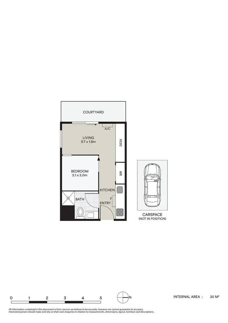 Floorplan of Homely apartment listing, G01/1453-1457 North Road, Clayton VIC 3168