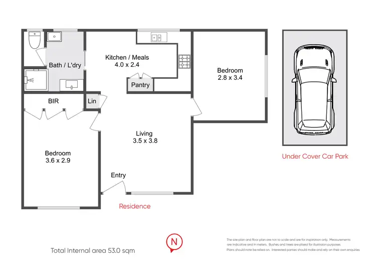 Floorplan of Homely unit listing, 8/20 Bradshaw Street, Frankston VIC 3199