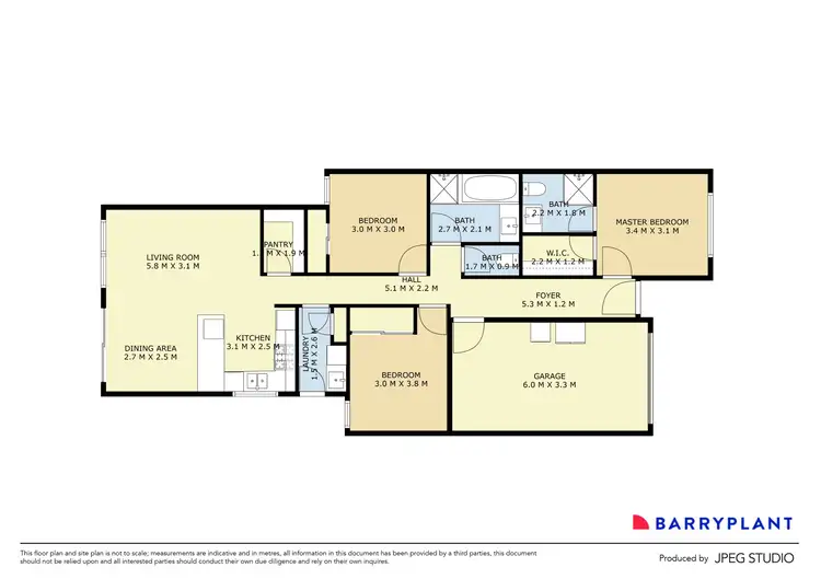 Floorplan of Homely house listing, 67 Basten Avenue, Deanside VIC 3336