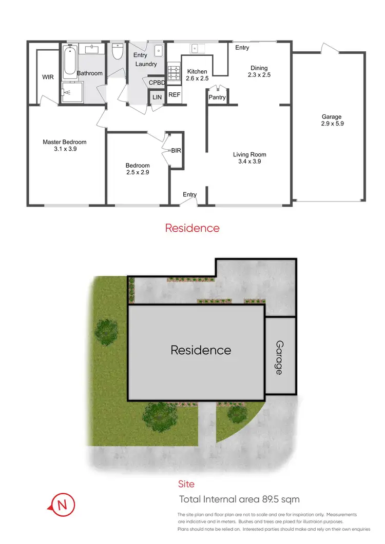 Floorplan of Homely unit listing, 3/44 Frank Street, Frankston VIC 3199