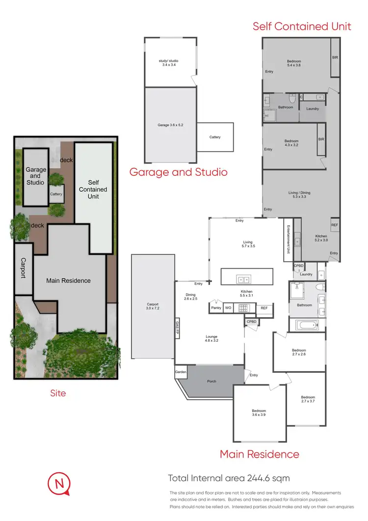 Floorplan of Homely house listing, 46 Eel Race Road, Seaford VIC 3198