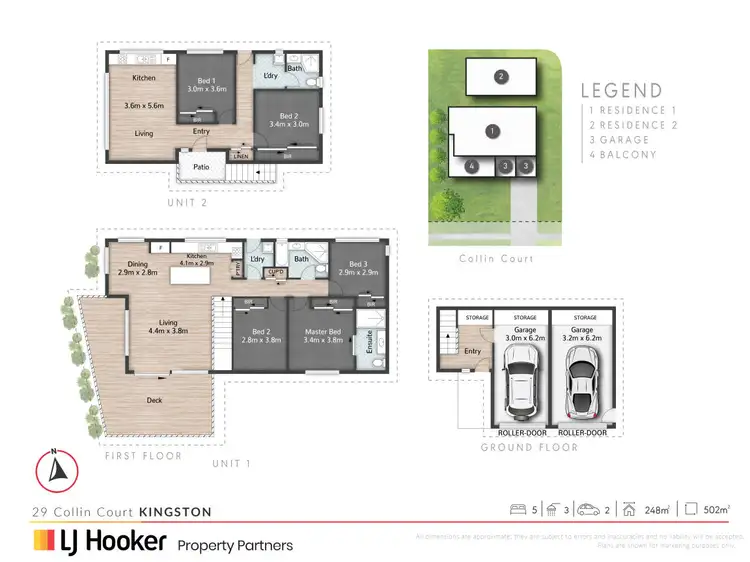 Floorplan of Homely house listing, 29 Collin Court, Kingston QLD 4114