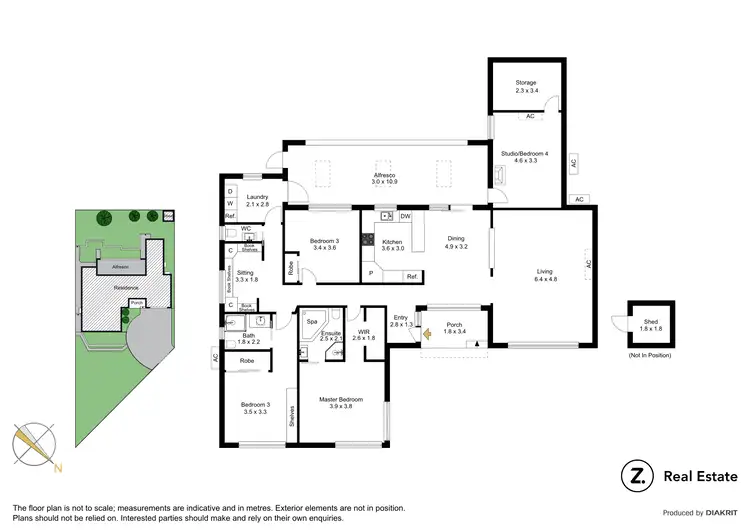 Floorplan of Homely house listing, 76 Clow Street, Dandenong VIC 3175